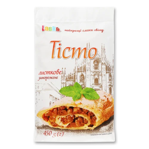 Тісто Листкове Заморожене Laska м/у, 450г