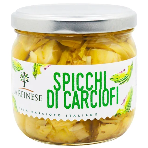 Артишоки La Reinese шматочками в соняшниковій олії 320г