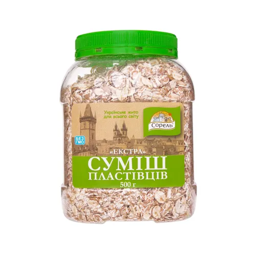 Пластівці суміш Екстра №5 Сорель п/б 500г
