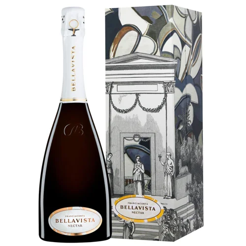Вино ігристе Bellavista Nectar Franciacorta біле напівсухе 12% 0,75л