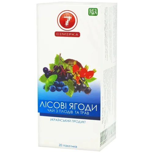 Чай Семерка Лісові ягоди 20шт*2г