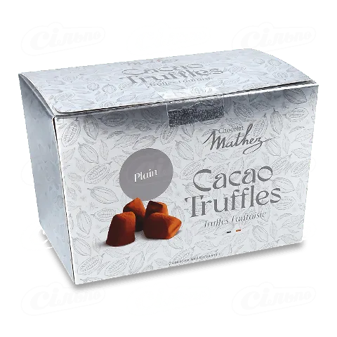 Цукерки Mathez Трюфелі класичні, 250г