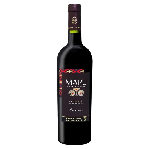 Вино Mapu Gran Reserva Carmenere червоне сухе 14% 0,75л