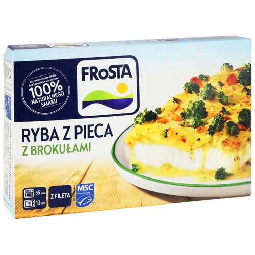Риба Frosta з броколі запечена заморожена 330г