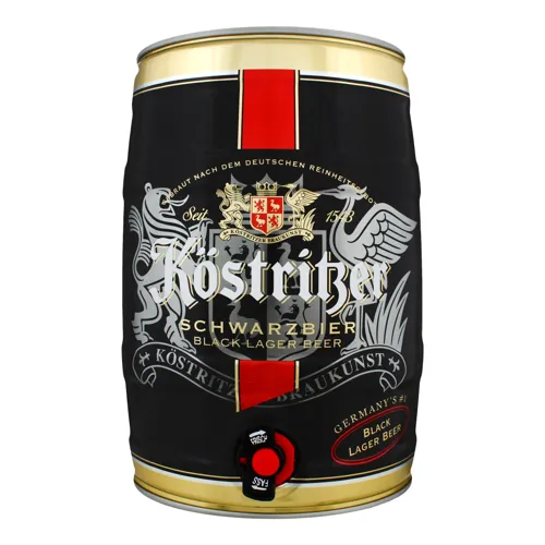 Пиво темне Schwarzbier Kostritzer 5л 4.8%