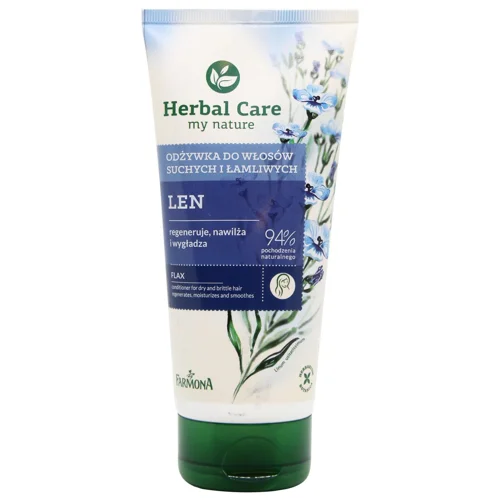 Кондиціонер Herbal Care Льняний для сухого та ламкого волосся 200мл