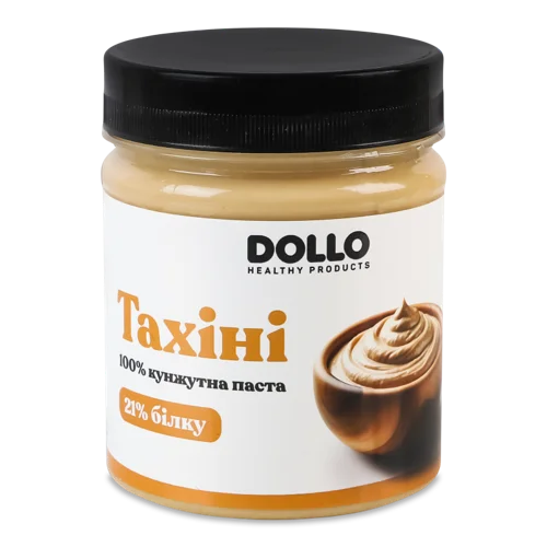 Паста Кунжутна Тахіні Dollo, вищого ґатунку, п/б 240г