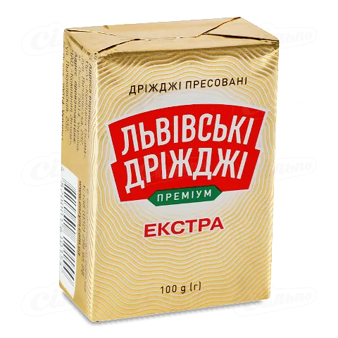 Дріжджі пресовані 100г