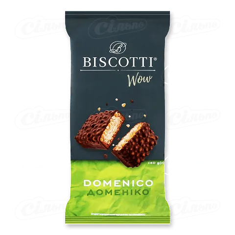 Печиво Biscotti Wow Domenico здобне пісоч-відсадне, 140г