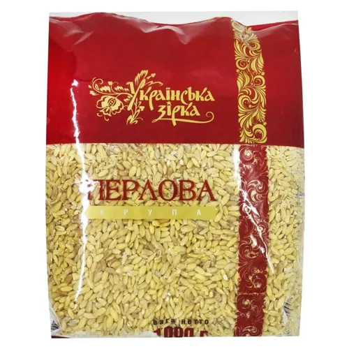 Крупа перлова Українська Зірка 1кг