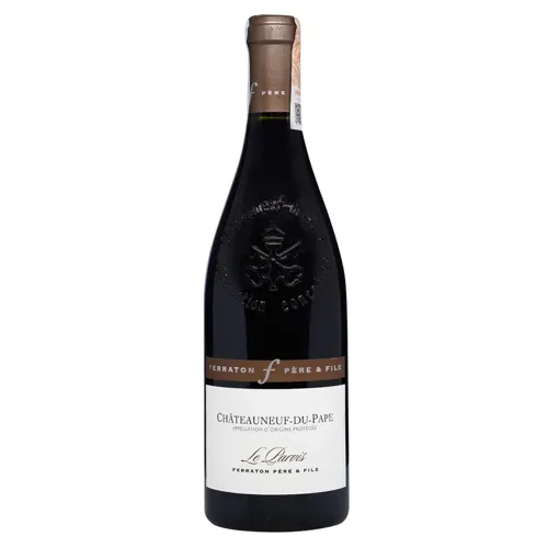 Вино Ferraton Pere & Fils Le Parvis Chateauneuf-du-Pape червоне сухе 14,5% 0,75л