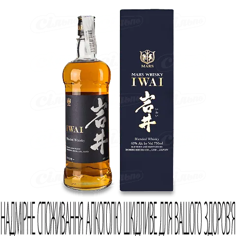 Віскі Mars IWAI, 0,75л