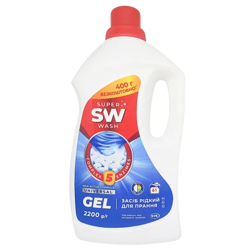 Гель для прання Super Wash універсальний 2,2л