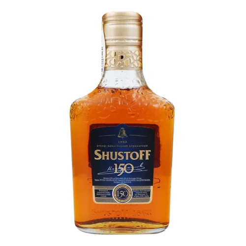 Бренді 0.25л 40% 150 виноградний ординарний Shustoff пл