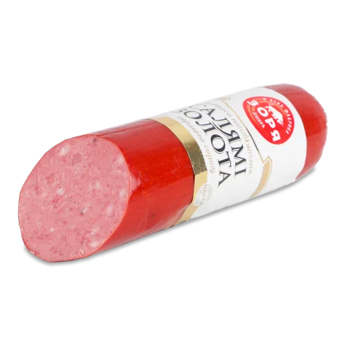 Ковбаса Напівкопчена Із М'яса Птиці Салямі Золота Зоря Дніпра, 1 кг