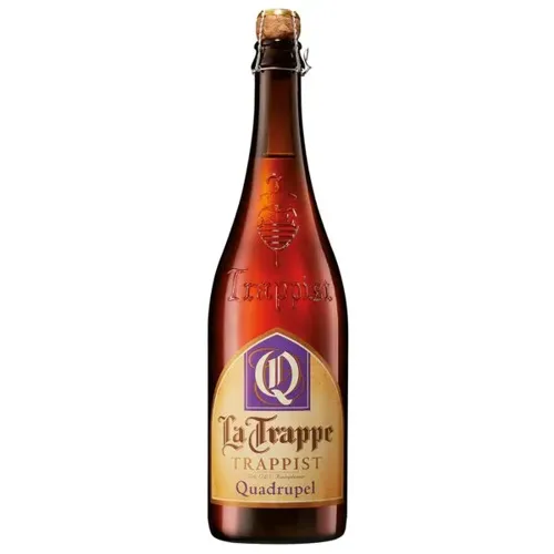 Пиво La Trappe Quadrupel, напівтемне, нефільтроване, 10%, 0,75л