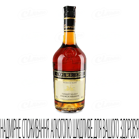 Бренді Courriere VSOP 40% 0,5л