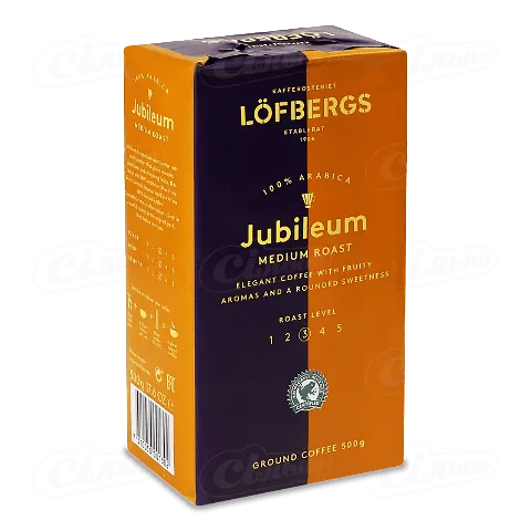 Кава мелена «Lofbergs Jubileum» 500г