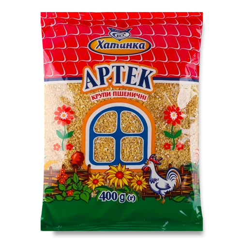 Крупи Пшеничні Вищого Ґатунку Артек Хатинка, 400г