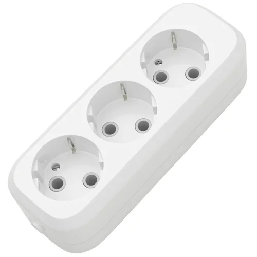 Розеточний блок Electrum ABS SM-3E заземлення C-SM-1778