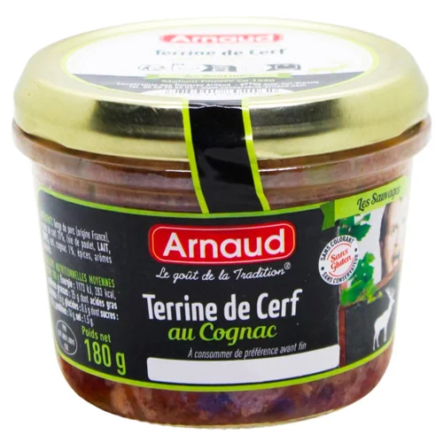 Террин Arnaud з оленини з коньяком 180г