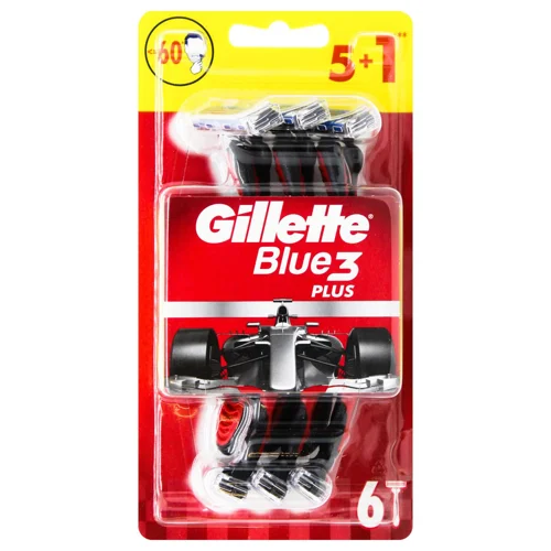 Станок Gillette Blue3 одноразовий чоловічий 6шт