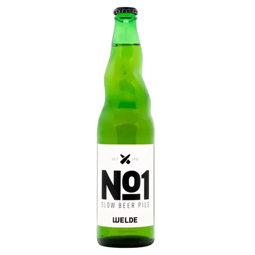 Пиво Welde №1 Slow Pils світле фільтроване 4,8% 0,5л