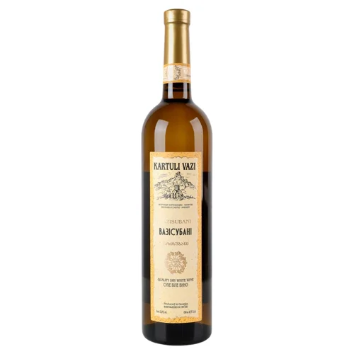 Вино Kartuli Vazi Вазісубані біле сухе 12% 0,75л