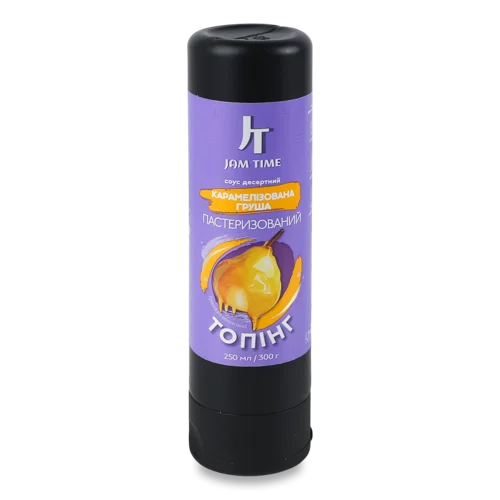 Топінг Пастеризований Карамелізована Груша, п/к 300г