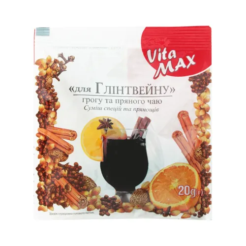 Суміш спецій та прянощів для глінтвейну VitaMAX м/у 20г