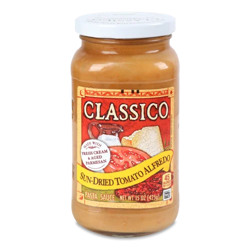 Соус Альфредо Classico З В'яленими Томатами, в/ґ, 400г