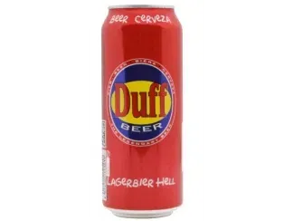 Пиво світле Duff Lagerbier Hell світле 0,5л