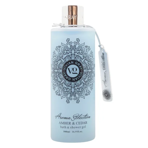 Гель для душу Vivian Gray Aroma Selection Бурштин та кедр 500мл