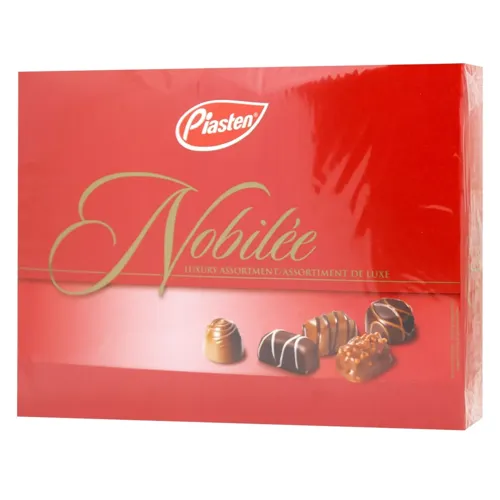 Цукерки Warner Hudson Piasten Assorted Nobille Red шоколадні в асортименті 180г