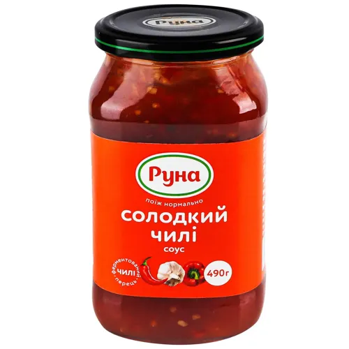 Соус солодкий чілі Руна 490г