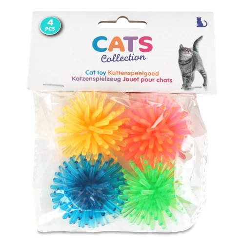 Іграшка Для Котів М'яч Cats Collection 4шт, в/с