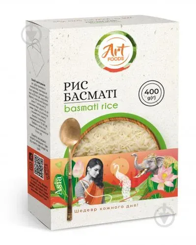 Рис Басматі 400г ТМ Art Foods