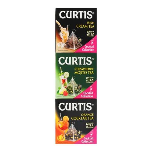 Чай фруктовий Curtis Cocktail Collection асорті 15шт
