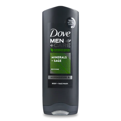 Гель для душу Minerals+Sage Men+Care Dove, 250 мл