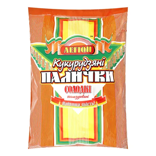 Палички кукурудзяні солодкі неглазуровані Легіон м/у 50г