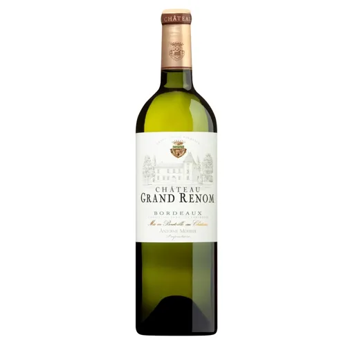 Вино Chateau Grand Renom біле сухе 12,5% 0,75л