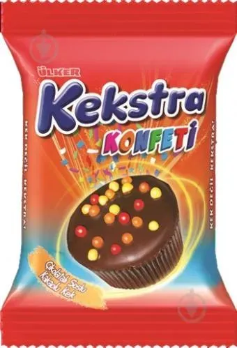 Кекс шоколадний з конфеті 38г