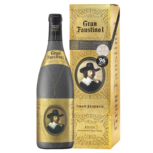 Вино Faustino Gran Reserva 2004 червоне сухе 13,5% 0,75л