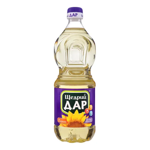 Олія соняшникова рафінована вітамінізована Щедрий Дар 0,75л