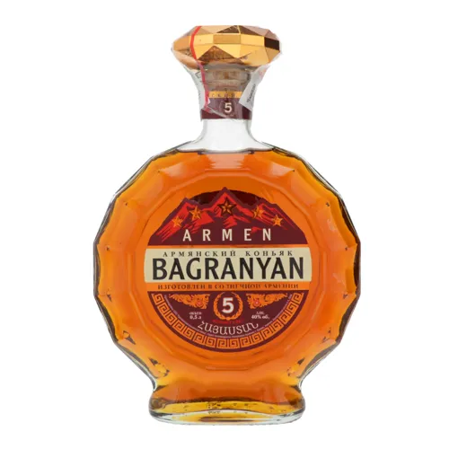 Коньяк 0.5л 40% вірменський п'ятирічний Armen Bagranyan