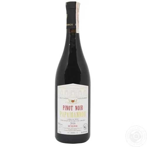 Вино Papaioannou Pinot Noir червоне сухе 14% 0,75л