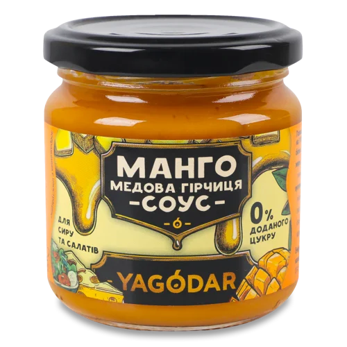 Соус Манго-Медова Гірчиця, Вищого Ґатунку, С/Б 200г