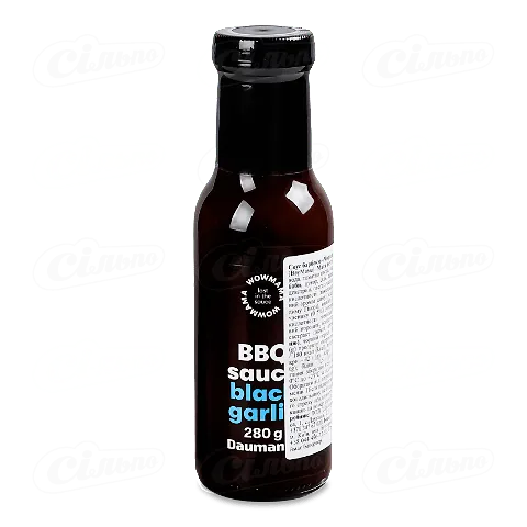 Соус Daumantu WowMama «Чорний часник барбекю», 280г