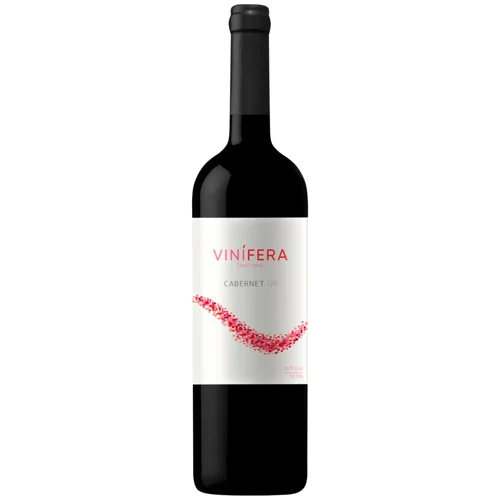 Вино Vinifera Cabernet Sauvignon QR червоне сухе 12,5% 0,75л
