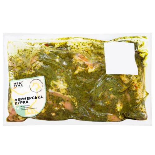 Гомілка фермерської курки в маринаді чимічурі MEAT TIME кг